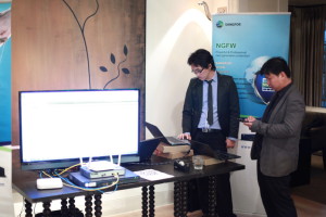 Product demonstration ภายในงาน