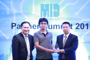 รางวัล Partner of the Year Award สำหรับ Hospitality and Retail Sector บริษัท Go IT Solution จำกัด