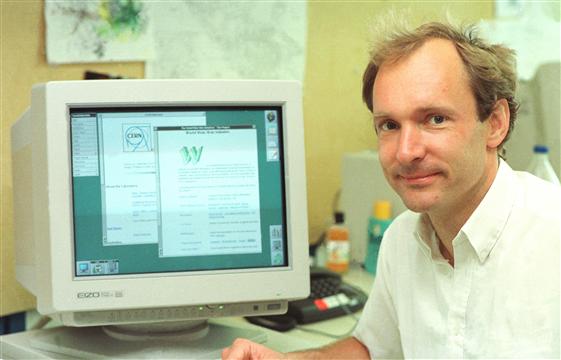 Tim Berners-Lee ที่มา: webfoundation.org