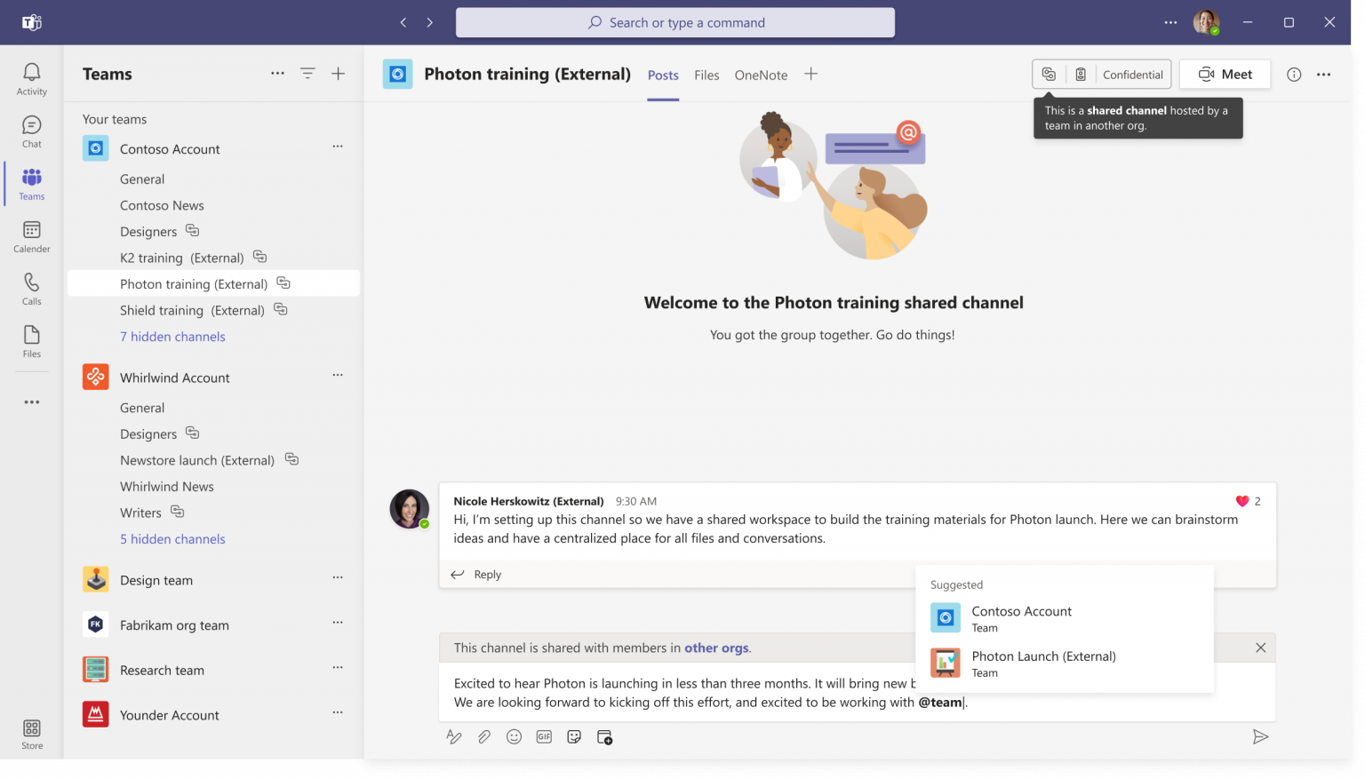 Microsoft เปิดตัวฟีเจอร์ Shared Channels บน Microsoft Teams Connect แบบ ...