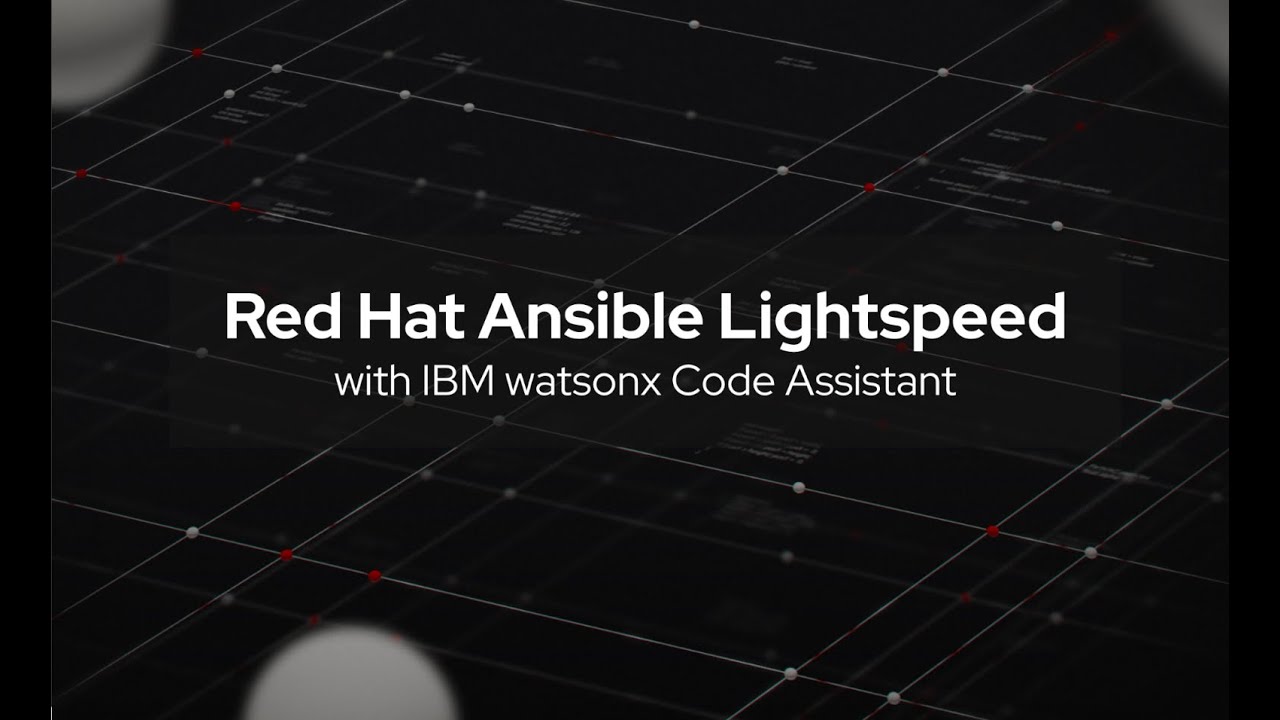 Red Hat เปิดตัว Ansible Lightspeed with IBM watsonx Code Assistant แบบ ...