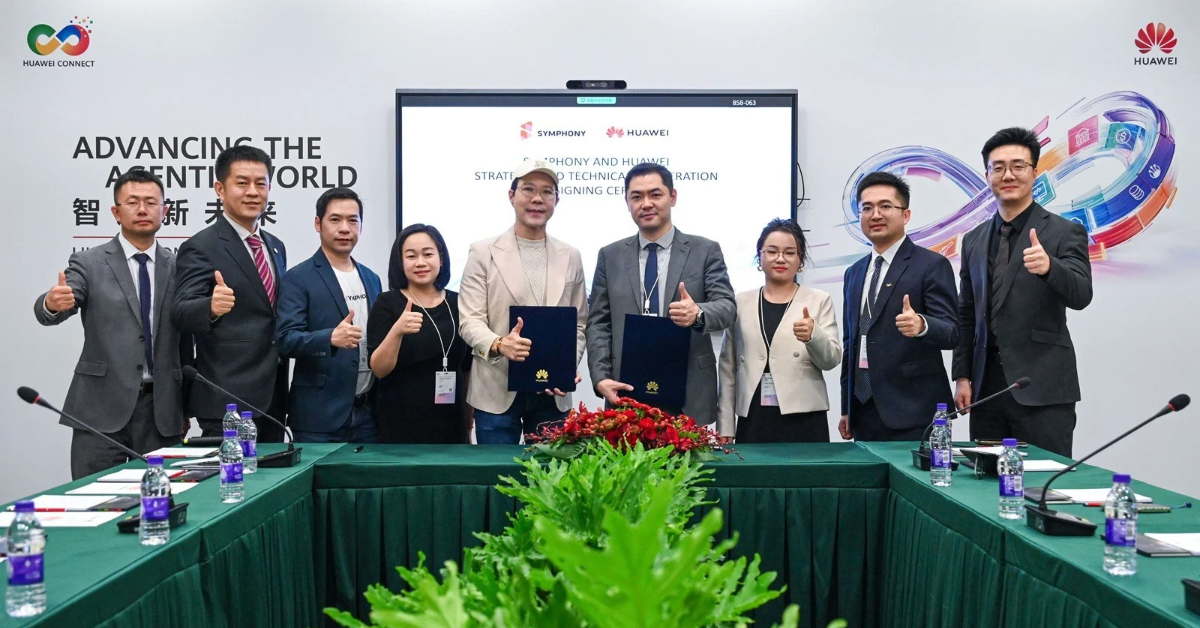 Symphony Partners with Huawei to Elevate Intelligent Networks and AI Infrastructure in Thailand